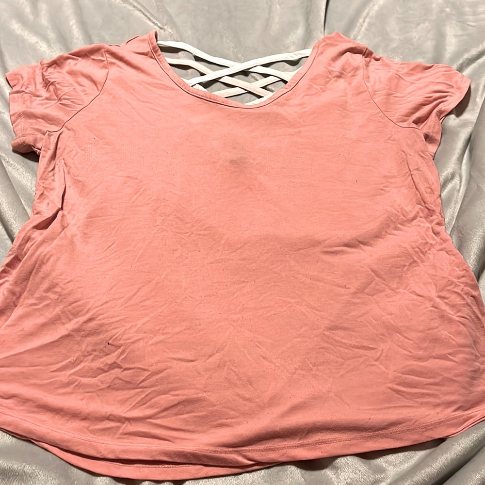 Pink Flowy Shirt